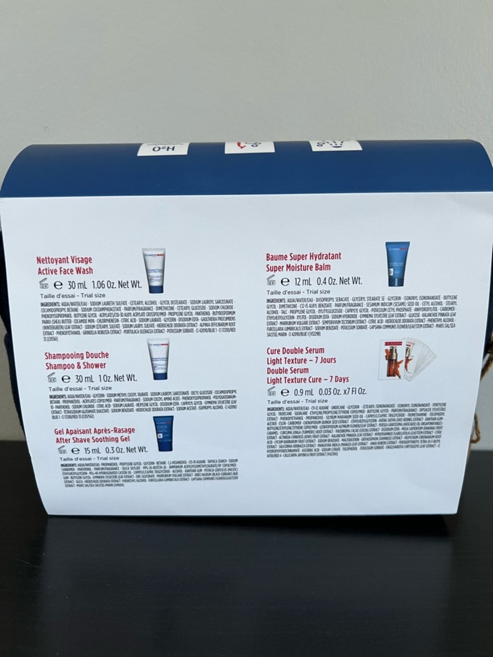 NWT Clarins Men Grooming Discovery Travel Set - Picture 3 of 4